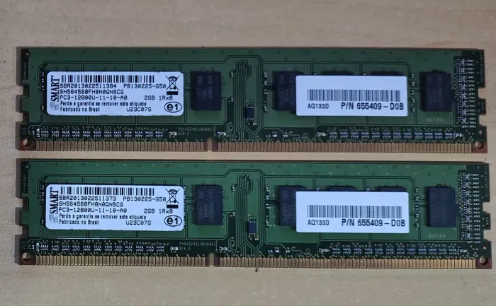 MEMÓRIA RAM DDR3 PC HP COMPAQ ELITE 4GB
