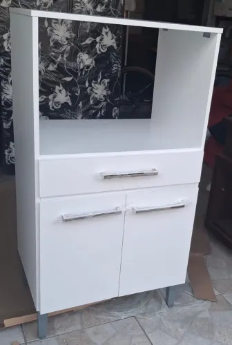 Armário forno e microondas NOVO