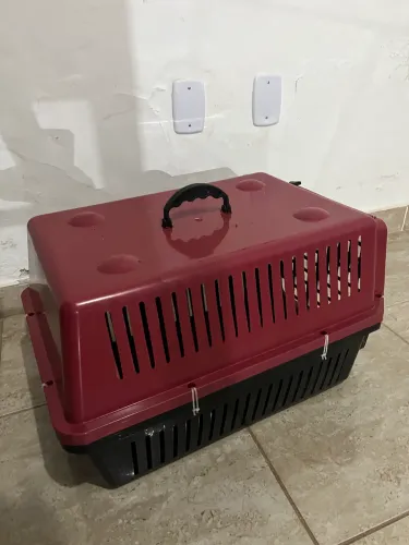 Caixa de Transporte Média para Cães e Gatos