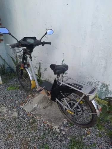 Bicicleta elétrica sem bateria