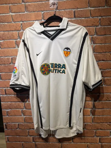 Camisa Valencia 2000/01 na tag