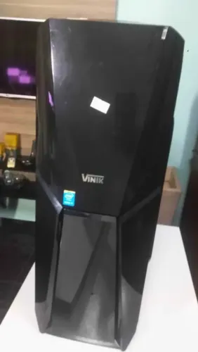Gabinete Gamer Vinik Perfeito para games todos usbs e botões funcionando com leitor dvd