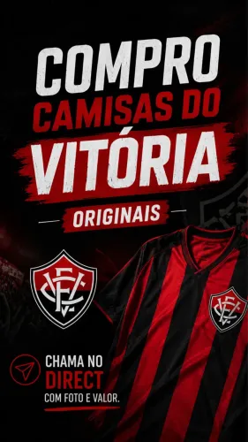 Camisas Vitória Usadas em jogo