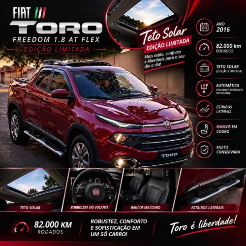 Fiat Toro Freedom 1.8 16V Flex Aut. 2016