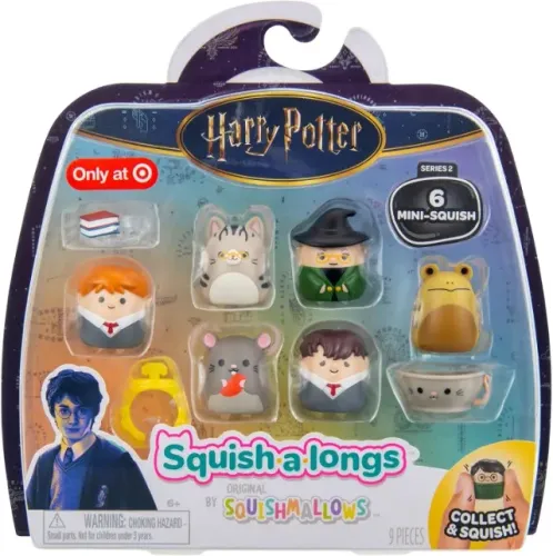 Squish a longs Harry Potter miniaturas edicao especial
