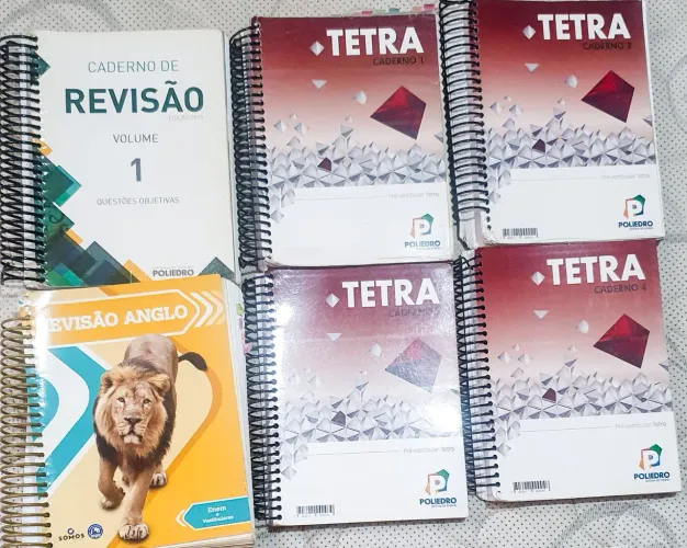 6 Apostilas de Enem e Vestibulares Exercícios