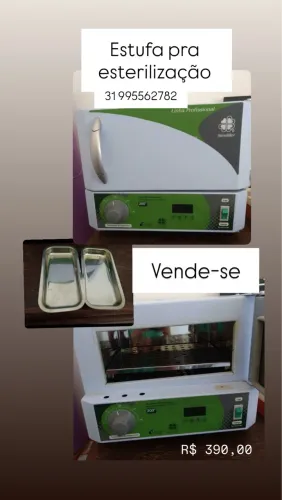 Estufa de esterilização 