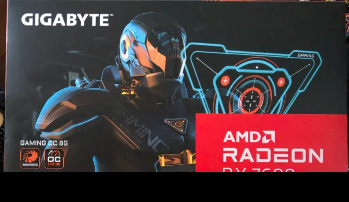 Placa de video RX 7600 8gb 