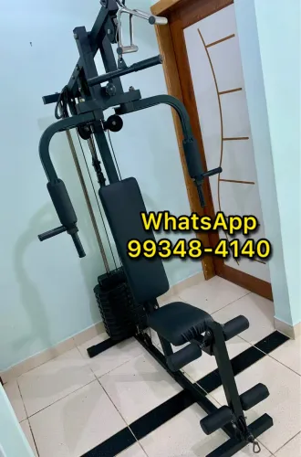Estação de musculação completa e com entrega