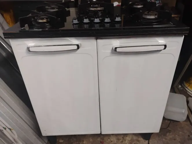 Fogão Cooktop com móvel