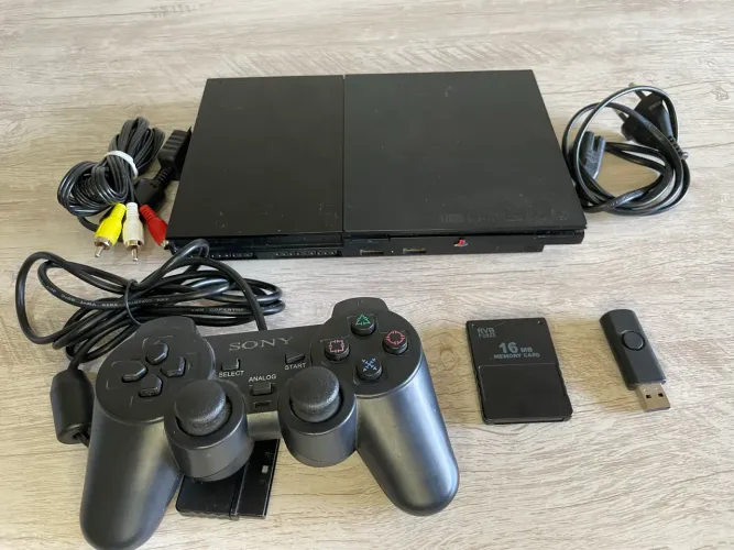 PS2 Slim 110 V - Faço OLX Pay