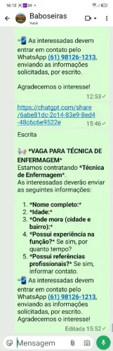 Técnica de Enfermagem