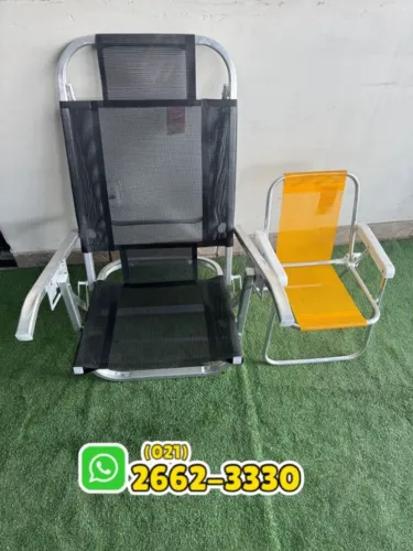  CADEIRA DE PRAIA ADULTO E INFANTIL