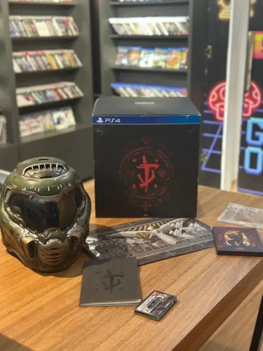 Edição de colecionador PS4 DOOM ETERNAL - Loja Física Game House