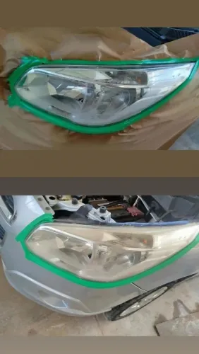 Restauração de farol com garantia de 1 ano não sofra mais com farol amarelado e