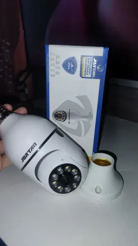 Câmera lampada de segurança wi-fi