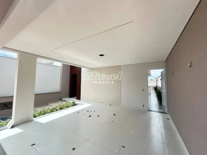 Casa em Condomínio, à venda, Água Branca - 3 quartos Residencial Mônaco - Piracicaba/SP
