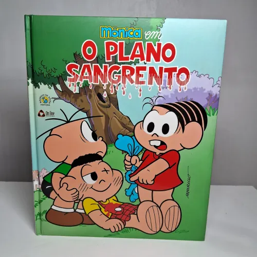 Turma da Mônica- Livro Ilustrado O Plano Sangrento