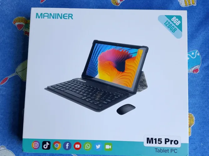 Tablet Pc Maniner M15 PRO NOVO NUNCA USADO