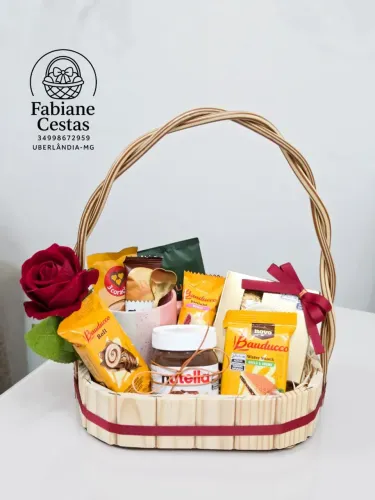 Cesta dia das maes