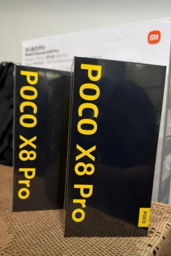 POCO X8-PRO 12RAM / 512GB lacrado na versão global pra sair hoje AC / CARTÃO