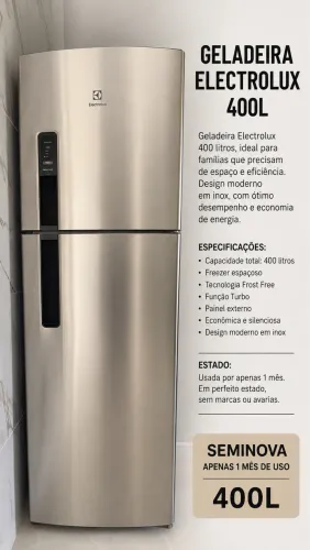 Geladeira 400L