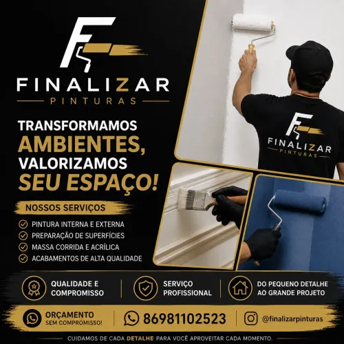 Pintura Residencial e Comercial - Pintor Profissional