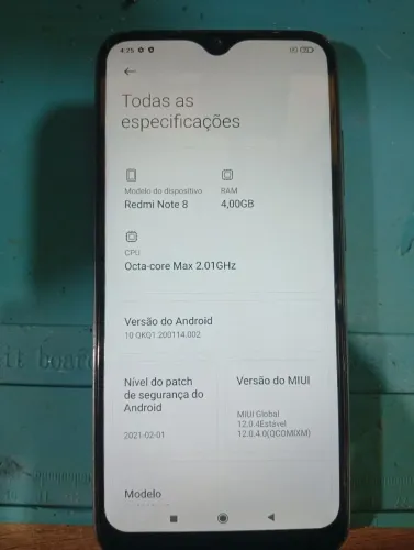 Note 8 64gb blue ace