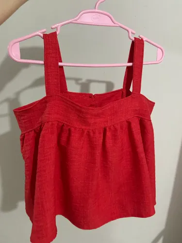 Conjunto infantil vermelho