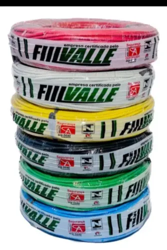 FIO FLEXIVEL DE 2.5 MM. 4.00 MM 6.00MM E FIO PENDENTE DUPLO DE 2X 2.5 MM
