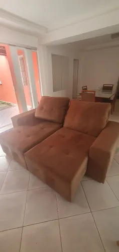 Sofá 4 lugares retrátil