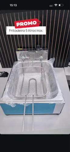 Fritadeira  5litros Elétrica Profissional - Perfeita para seu negócio!