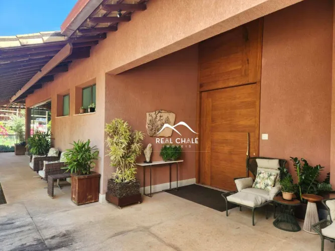 Casa com 6 dormitórios à venda, 600 m² por R$ 5.000.000,00 - Condomínio Retiro do Chalé -