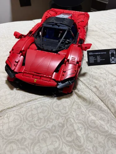Lego ferrari sp3 original + caixa + manuais + montado