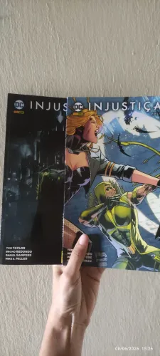 HQs da DC Injustiça HQ da DC volumes 1 e 2 HQs Batman, HQs Arqueiro verde