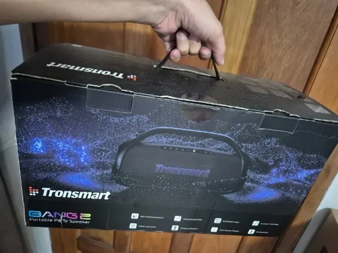Caixa de Som Tronsmart Bang 2 Boombox 90W LED