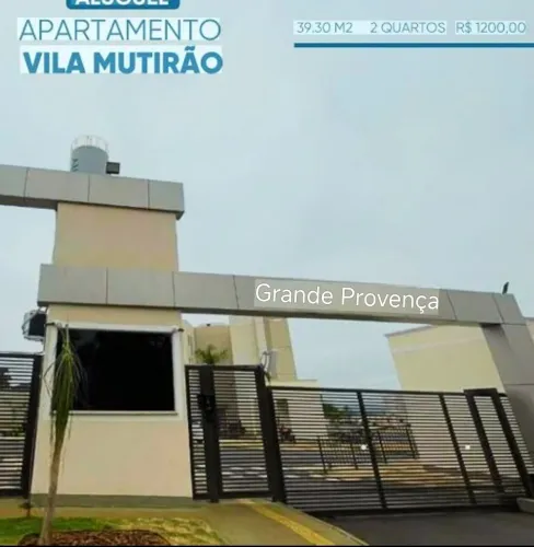 ÁGIO APTO 2 QUARTOS, VILA MUTIRÃO 60 MIL