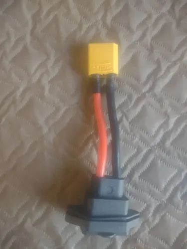 Conector de bateria XT90 para moto elétrica