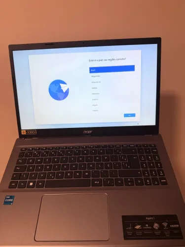 Notebook Acer Aspire 5 (Modelo A515-57) em estado de novo!