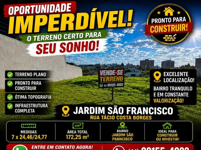 Terreno Jardim São Francisco
