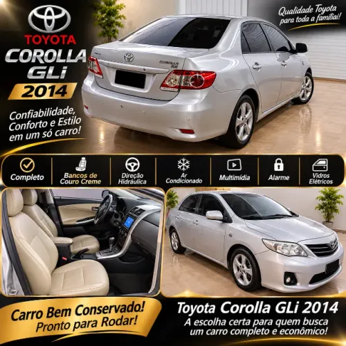 Toyota Corolla GLI 1.8 Flex 16V Aut. 2014