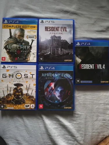Jogos de PS4 e PS5
