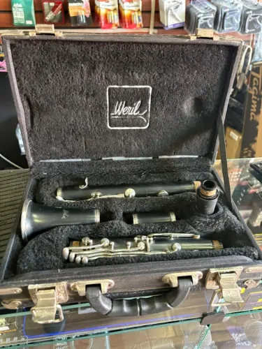 Clarinete Weril Sib (Bb) 18 Chaves + Estojo - Usado