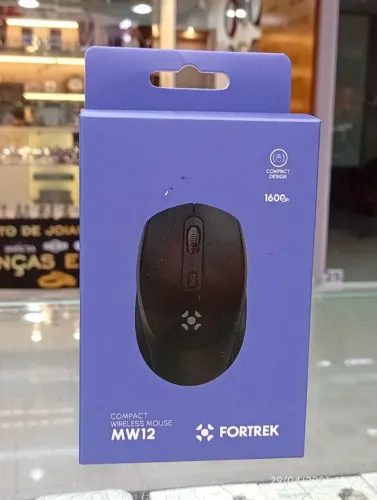 MOUSE FORTREK  MW12 - PRETO