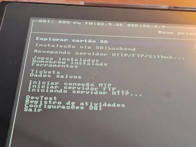 Switch V2 Desbloqueado c/ SD 64GB
