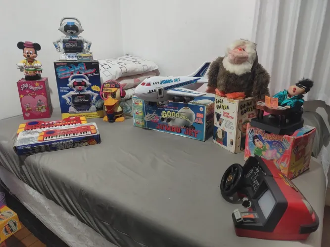 Brinquedos vintage em lote anos 90