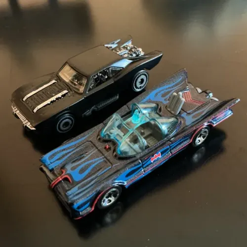 Hot Wheels Batman - 2 miniaturas Escala 1/64