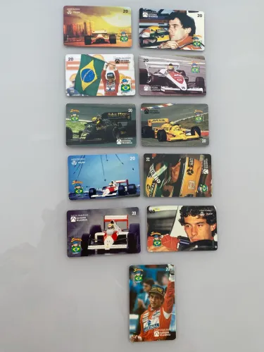 Coleção | Cartões Telefônicos Ayrton Senna