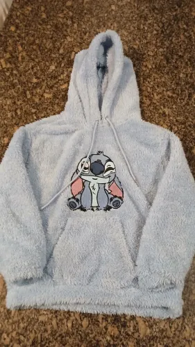 Moletom Disney Stitch em Sherpa tamanho 10