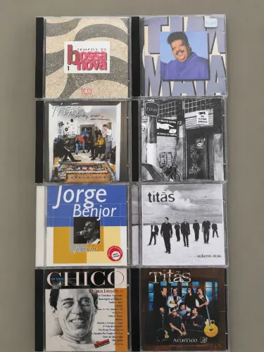 8 CDS ORIGINAIS MPB EM PERFEITO ESTADO